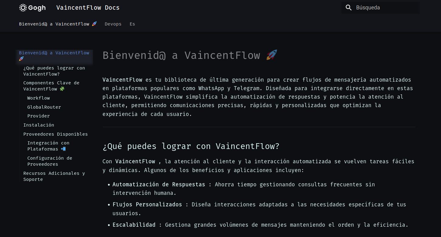 Proyecto Vaincent-flow